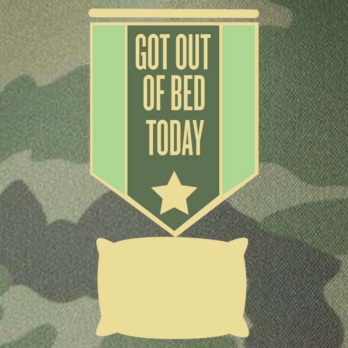 Get Out Of Bed Legacy Tie Dye Trucker Hat
