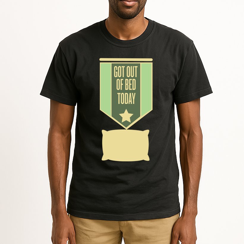 Get Out Of Bed Tall T-Shirt
