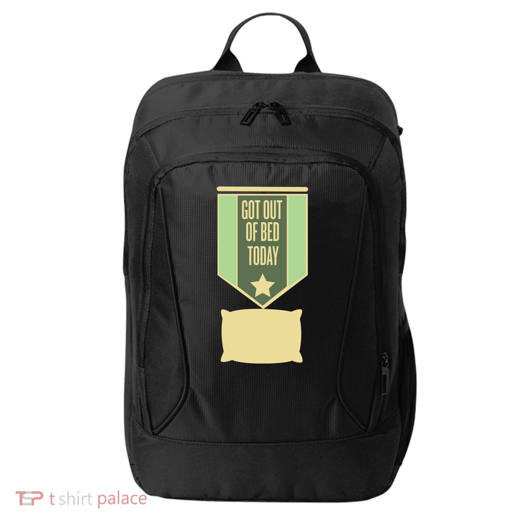 Get Out Of Bed City Backpack
