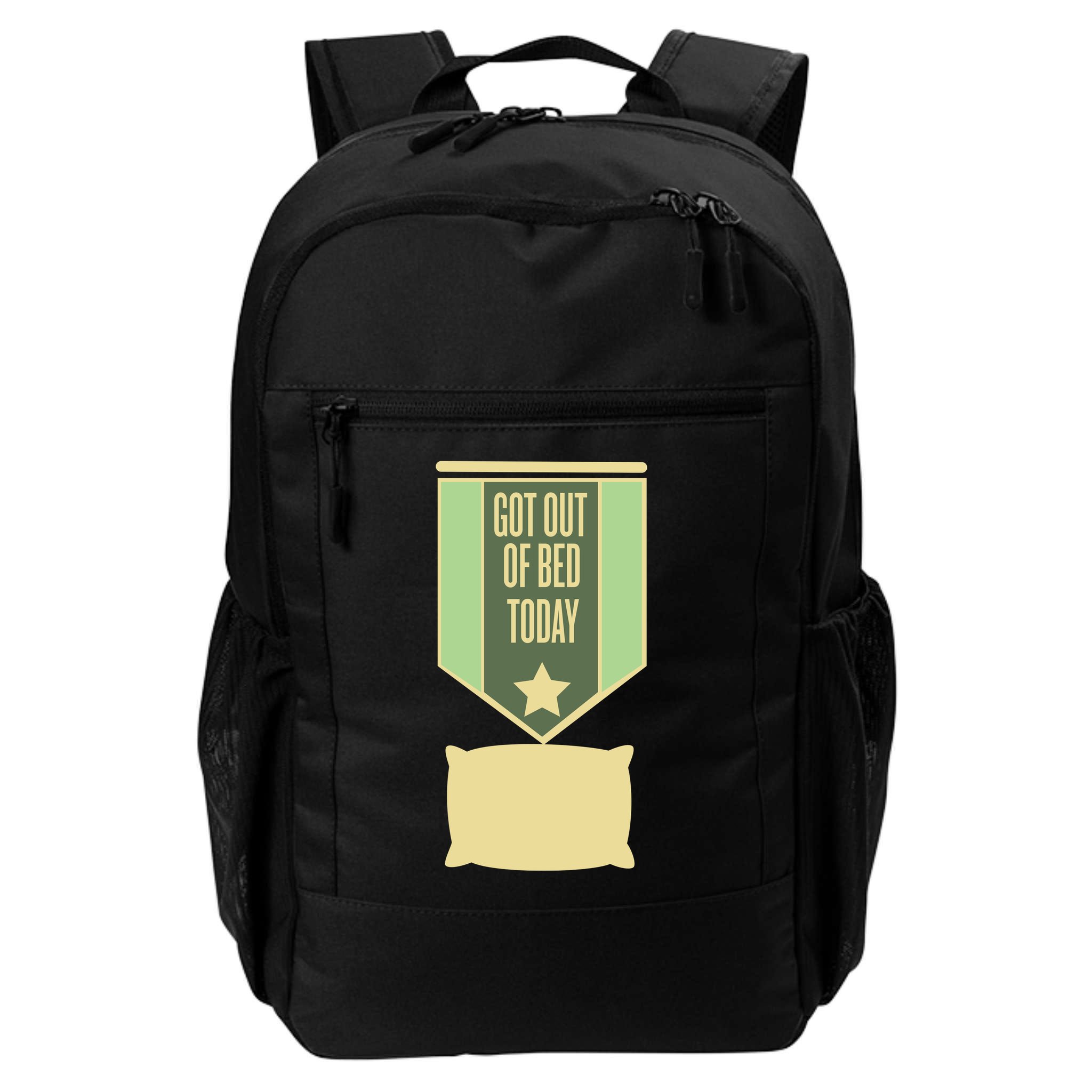 Get Out Of Bed Backpack
