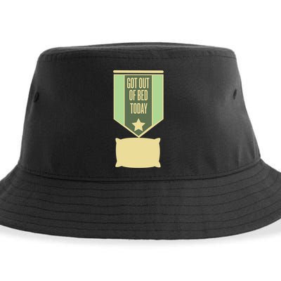 Get Out Of Bed Sustainable Bucket Hat
