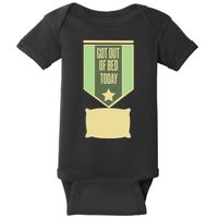 Get Out Of Bed Baby Bodysuit
