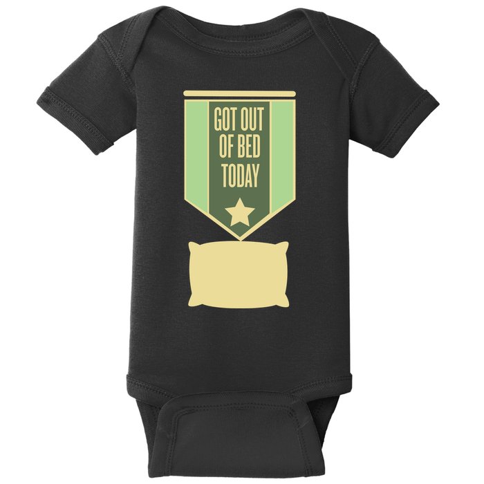 Get Out Of Bed Baby Bodysuit