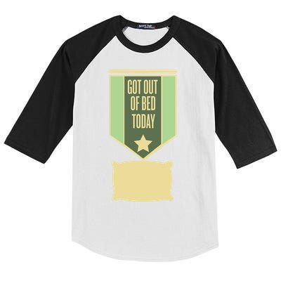 Get Out Of Bed Kids Colorblock Raglan Jersey