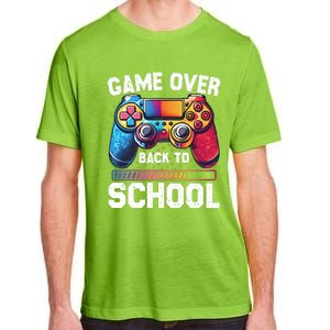 Game Over Back To School Gamer Game Lover Adult ChromaSoft Performance T-Shirt