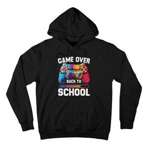 Game Over Back To School Gamer Game Lover Hoodie