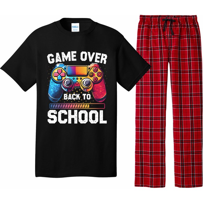 Game Over Back To School Gamer Game Lover Pajama Set