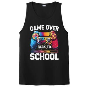 Game Over Back To School Gamer Game Lover PosiCharge Competitor Tank