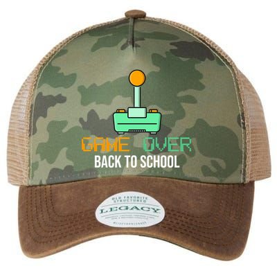 Game Over Back To School Gaming Legacy Tie Dye Trucker Hat