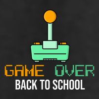 Game Over Back To School Gaming Cool Comfort Performance Bucket Hat