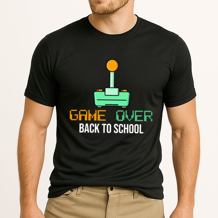 Game Over Back To School Gaming Cooling Performance Crew T-Shirt