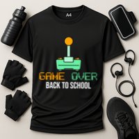 Game Over Back To School Gaming Cooling Performance Crew T-Shirt