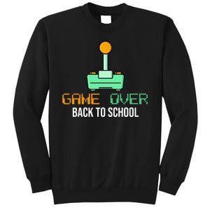 Game Over Back To School Gaming Sweatshirt