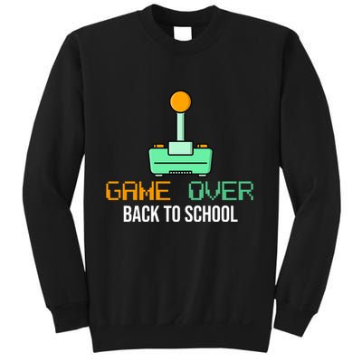Game Over Back To School Gaming Sweatshirt