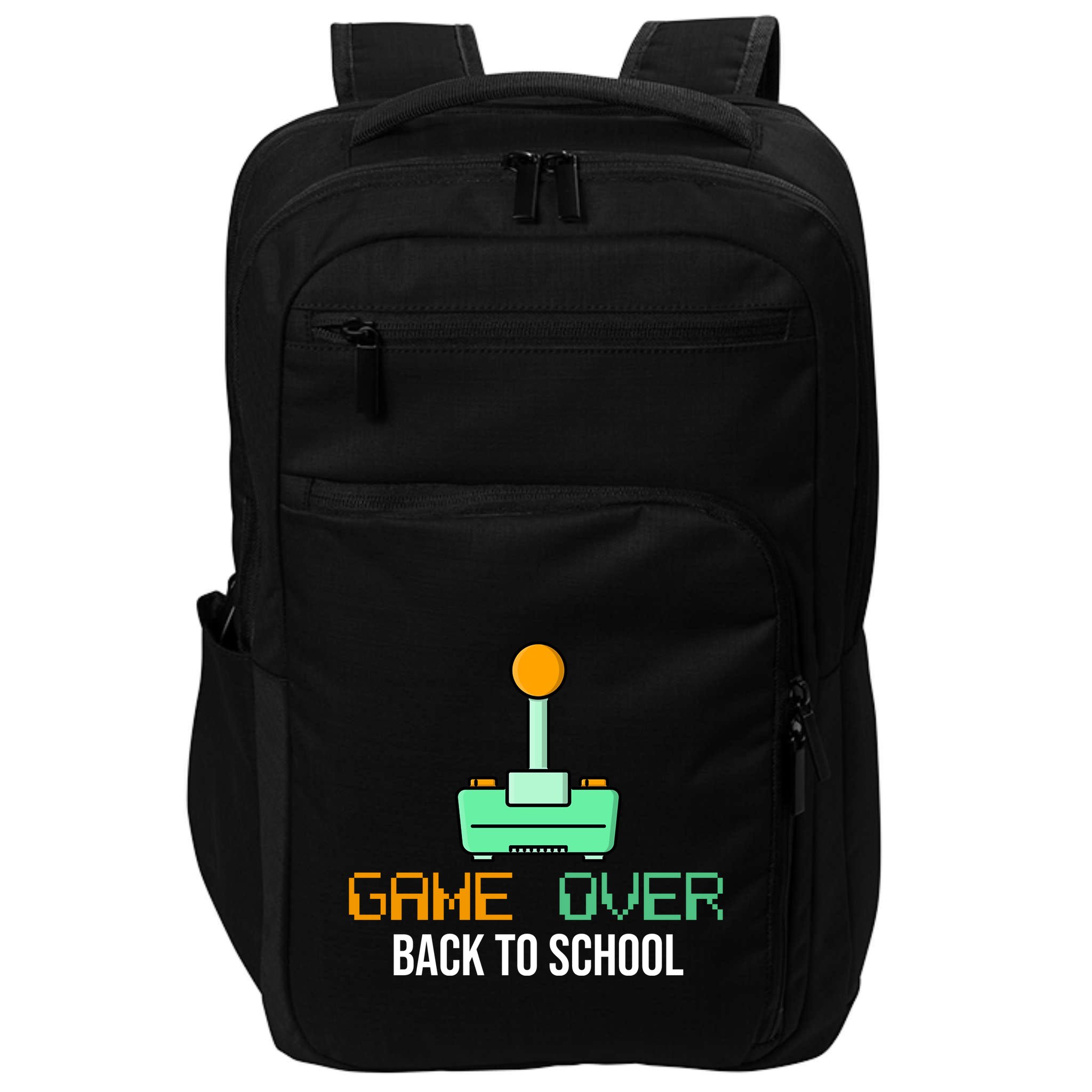 Game Over Back To School Gaming Impact Tech Backpack