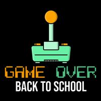 Game Over Back To School Gaming Backpack