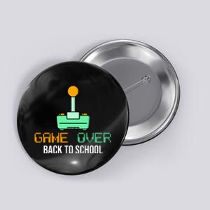 Game Over Back To School Gaming Button