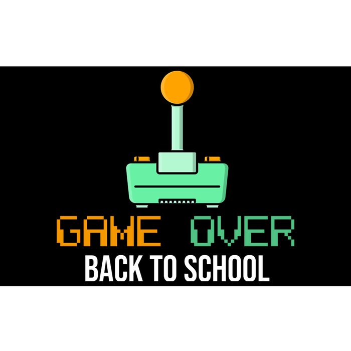 Game Over Back To School Gaming Bumper Sticker