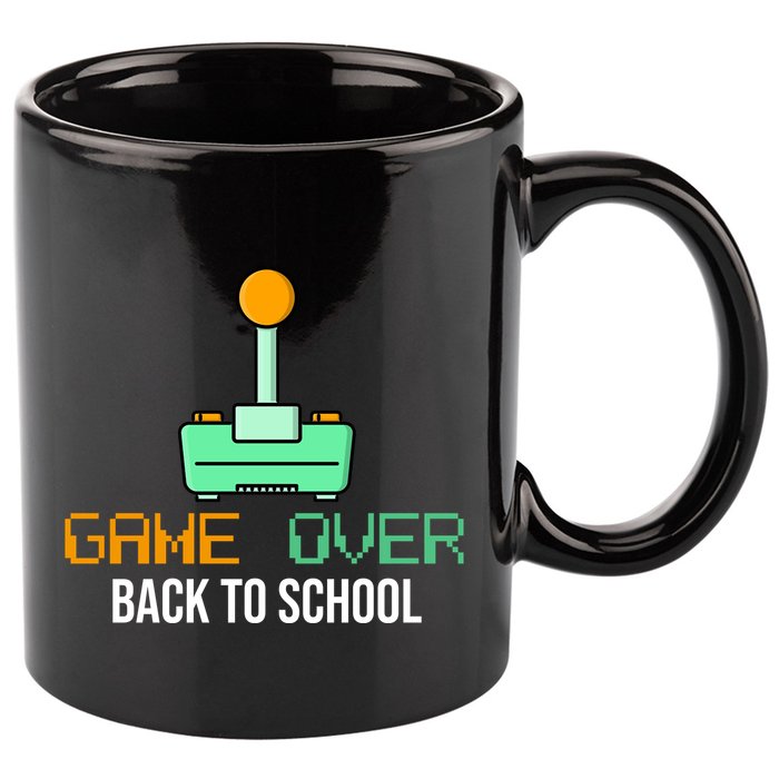 Game Over Back To School Gaming 11oz C Handle Ceramic Mug