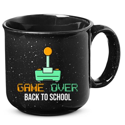 Game Over Back To School Gaming 15oz Campfire Ceramic Mug