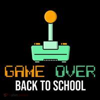 Game Over Back To School Gaming 16 in Basic Backpack