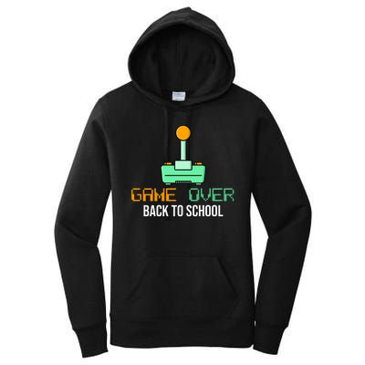 Game Over Back To School Gaming Women's Pullover Hoodie