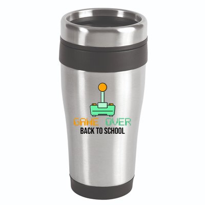 Game Over Back To School Gaming 16oz Travel Tumbler