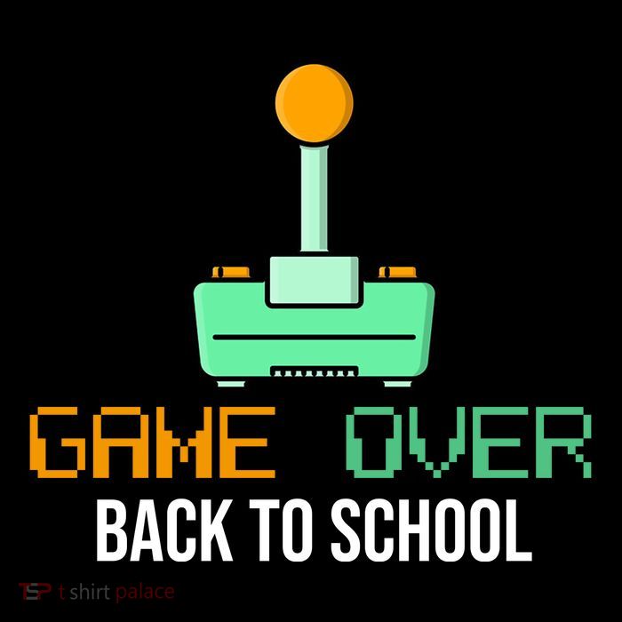 Game Over Back To School Gaming Baby Bodysuit