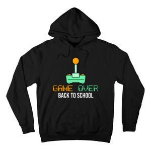 Game Over Back To School Gaming Tall Hoodie