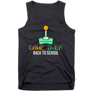 Game Over Back To School Gaming Tank Top