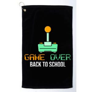 Game Over Back To School Gaming Platinum Collection Golf Towel