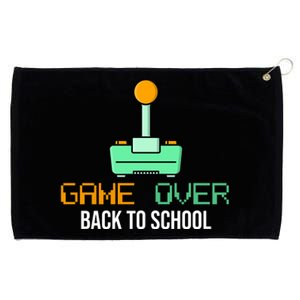 Game Over Back To School Gaming Grommeted Golf Towel