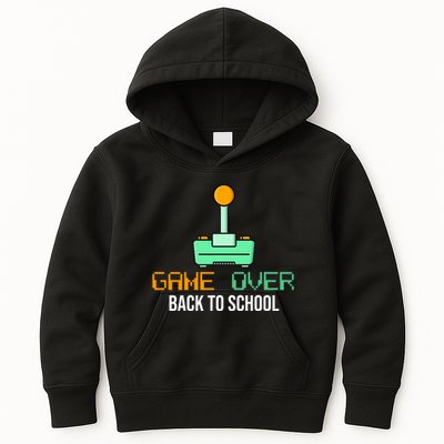 Game Over Back To School Gaming Kids Hoodie