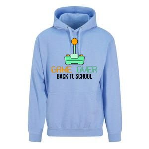 Game Over Back To School Gaming Unisex Surf Hoodie