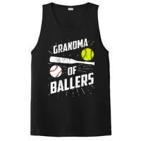 Grandma Of Ballers Funny Baseball Softball Mothers Day Gift PosiCharge Competitor Tank