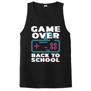 Game Over Back To School Now Institution School Gift PosiCharge Competitor Tank