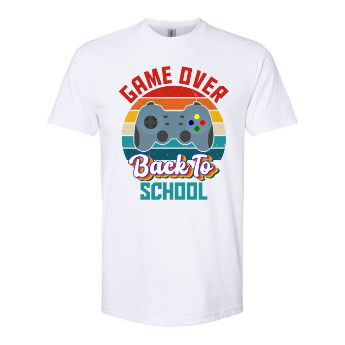 Game Over Back To School Funny Gamer Softstyle CVC T-Shirt