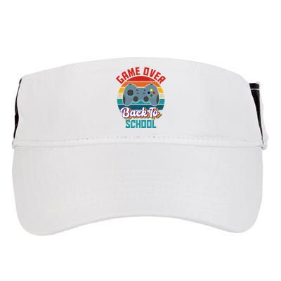 Game Over Back To School Funny Gamer Adult Drive Performance Visor
