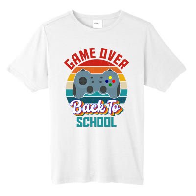 Game Over Back To School Funny Gamer Tall Fusion ChromaSoft Performance T-Shirt