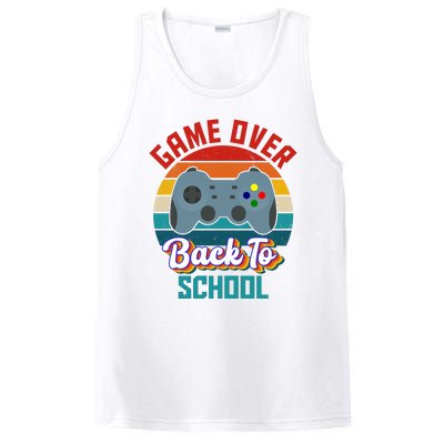 Game Over Back To School Funny Gamer PosiCharge Competitor Tank