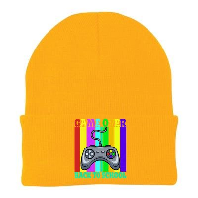 Game Over Back To School Teacher Student Gift Knit Cap Winter Beanie