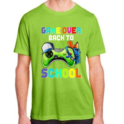 Game Over Back To School Video Game Leveled Up Gift Adult ChromaSoft Performance T-Shirt