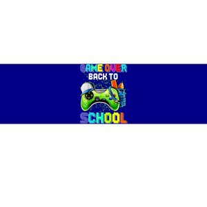 Game Over Back To School Video Game Leveled Up Gift Bumper Sticker