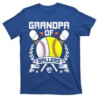 Grandpa Of Ballers Baseball Lover Gift T-Shirt