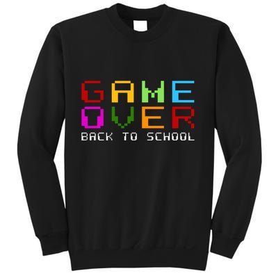 Game Over Back To School Sweatshirt