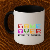 Game Over Back To School Mug