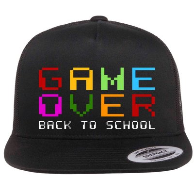 Game Over Back To School Flatbill Hat