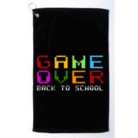Game Over Back To School Golf Towel