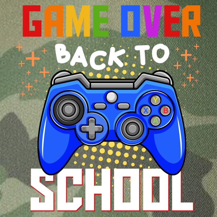 Game Over Back To School Funny Legacy Tie Dye Trucker Hat
