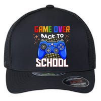 Game Over Back To School Funny Flexfit Unipanel Trucker Cap